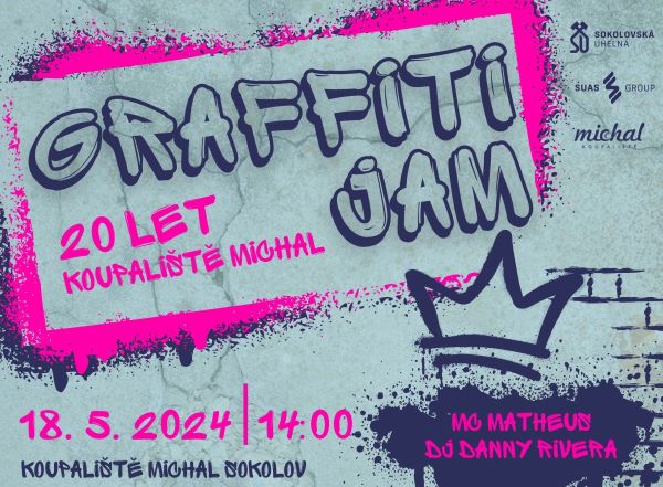 Přijďte na GRAFFITI A SKATE JAM 2024