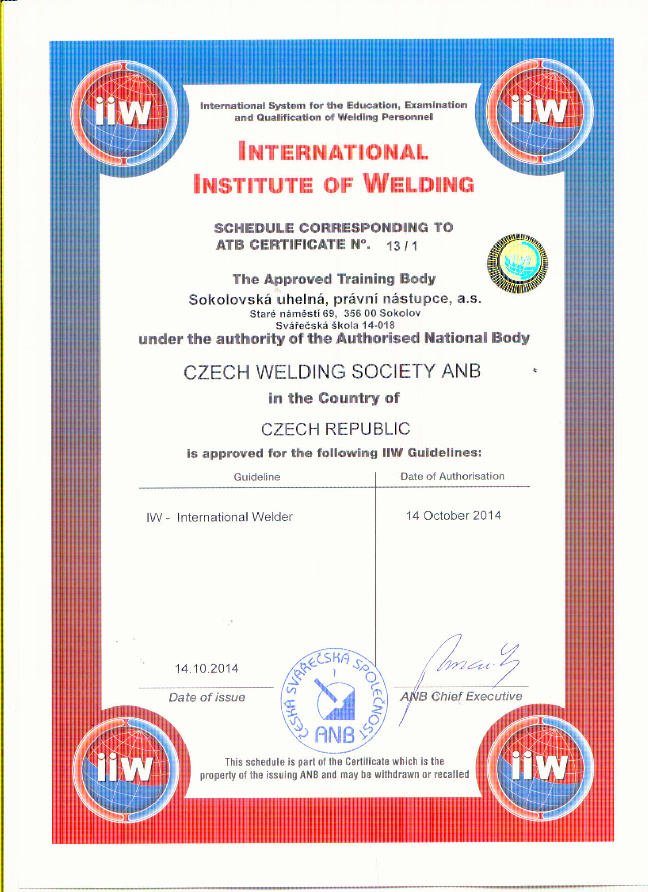 certifikat iiw international welder