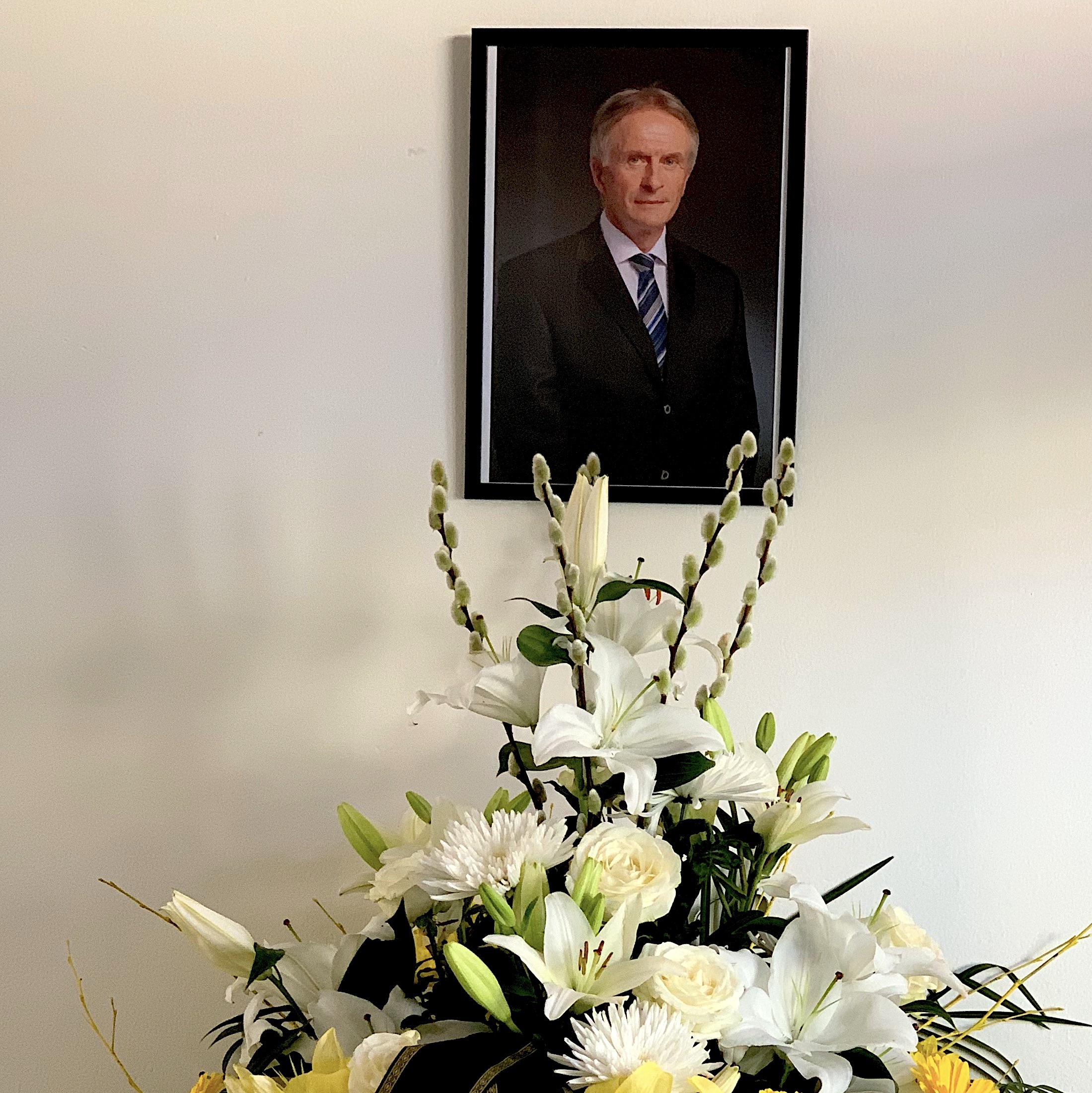 Zápis do kondolenční knihy